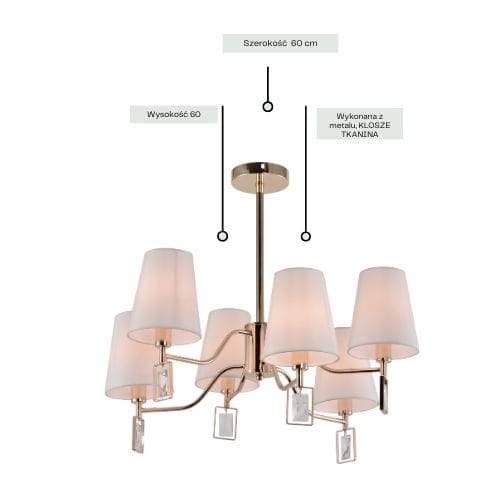 Żyrandol Hella 6 - obrazek 6